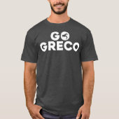 Go Greco GrecoRoman Wrestler Wrestling T-Shirt (Vorderseite)