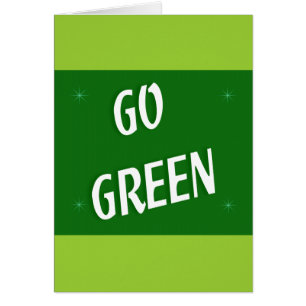 Go Green