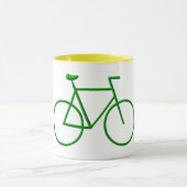 Go Green Bicycle Tasse (Zentrum)