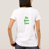 Go Green - Blütenbaum T-Shirt (Rückseite)