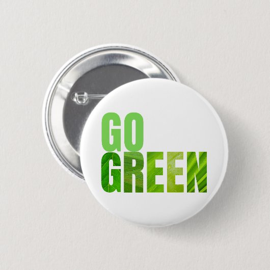 Go Green Button (Vorne & Hinten)