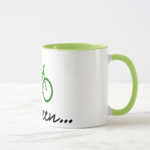 Go Green - Cycling Coffee Tasse