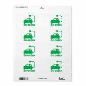 Go Green ~ Drive Electric Cars (Vorne)