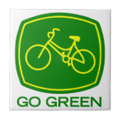 Go Green Fliese (Vorderseite)