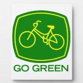 Go Green Fotoplatte (Vorderseite)