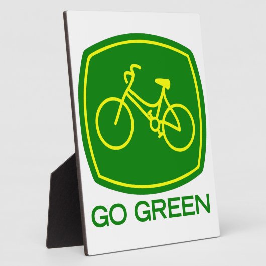 Go Green Fotoplatte (Seite)