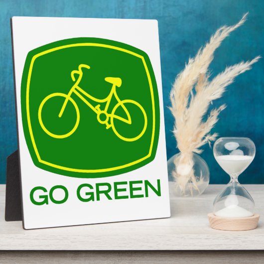 Go Green Fotoplatte (Seite)