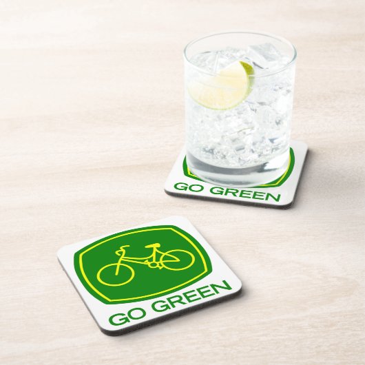 Go Green Getränkeuntersetzer (Rechte Seite)