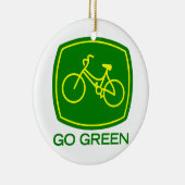 Go Green Keramikornament (Rechts)