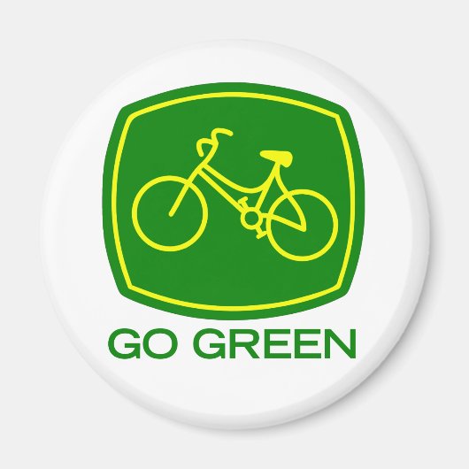 Go Green Magnet (Vorne)