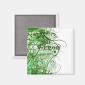 Go Green Magnet (Vorderseite/Rückseite)