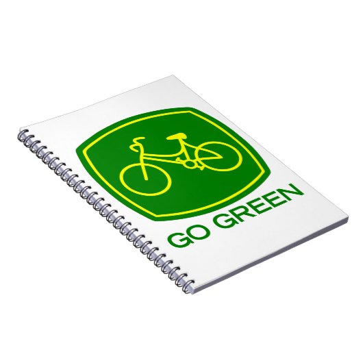 Go Green Notizblock (Rechte Seite)