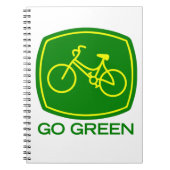 Go Green Notizblock (Vorderseite)