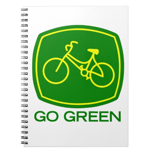 Go Green Notizblock (Vorderseite)