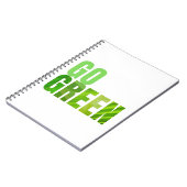 Go Green Notizblock (Linke Seite)