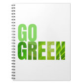 Go Green Notizblock (Vorderseite)