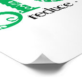 Go Green Poster (Ecke)