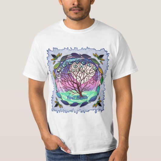 Go Green Recycle T - Shirt (Vorderseite)