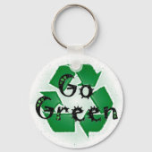 Go Green Schlüsselanhänger (Vorderseite)