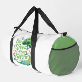Go Green Stay Serene Duffle Bag (Rechte Ecke)