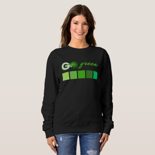 Go Green Sweatshirt (Vorne ganz)