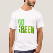 Go Green T-Shirt (Vorderseite)