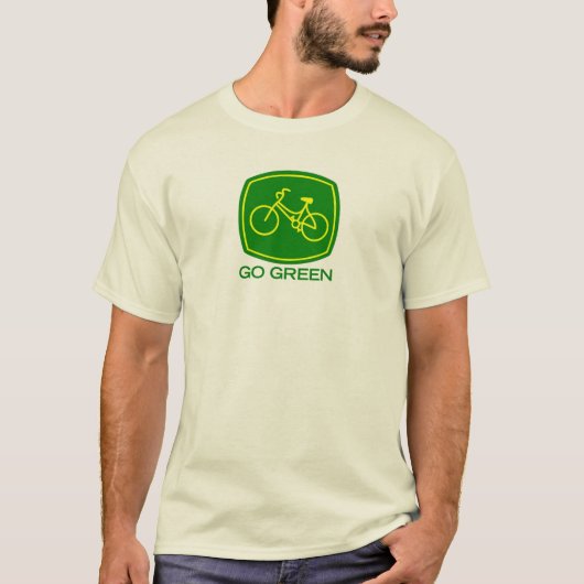 Go Green T-Shirt (Vorderseite)