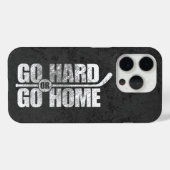 Go Hard oder Go Zuhause (Hockey) Case-Mate iPhone Hülle (Rückseite (Horizontal))