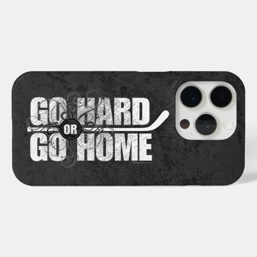 Go Hard oder Go Zuhause (Hockey) Case-Mate iPhone Hülle (Rückseite (Horizontal))