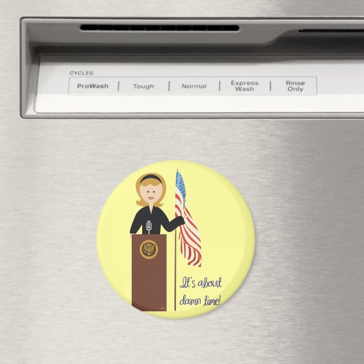 Go Hillary Magnet (In Situ (Geschirrspüler))