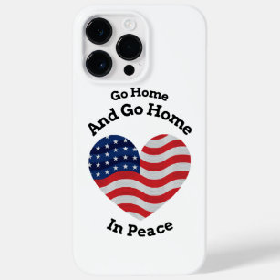 Go Home in Peace Donald Trump Speech Georgia Elect Case-Mate iPhone 14 Pro Max Hülle