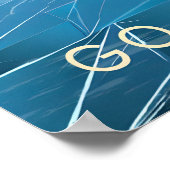 Go Ice Skating Travel Poster (Ecke)