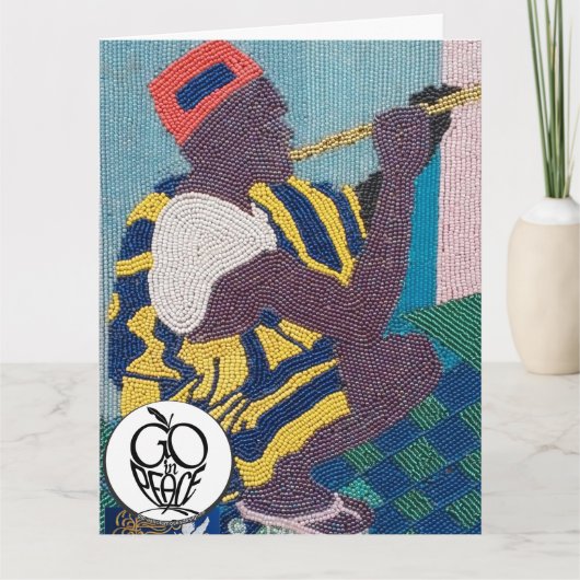 GO IN PEACE FOLGING + Fluits Card Karte (Vorderseite)