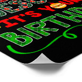 Go Jesus Its Your Birthday Christian Christmas Xma Poster (Ecke)