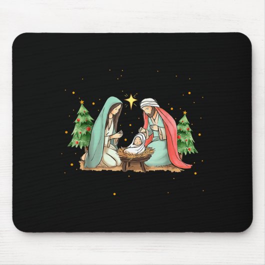 Go Jesus It's Your Birthday Christmas Christian Me Mousepad (Vorne)