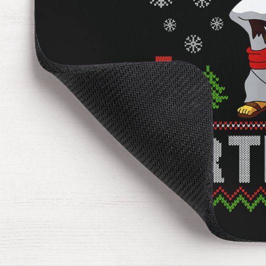 Go Jesus It's Your Birthday Dabbing Christmas Ugly Mousepad (Ecke)