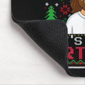 Go Jesus It's Your Birthday Ugly Jesus Christmas S Mousepad (Ecke)