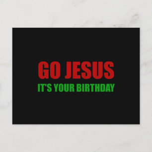 Go Jesus Weihnachten Geburtstag