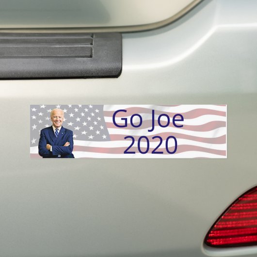 Go Joe, Joe Biden für Präsident 2020 Autoaufkleber (Auf Auto)