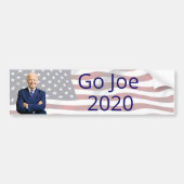 Go Joe, Joe Biden für Präsident 2020 Autoaufkleber (Vorne)