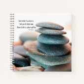 Go-Journal-Notebook gelassen Notizblock (Vorderseite)