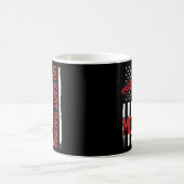 Go K Racing Mama USA Flag Kaffeetasse (Mittel)