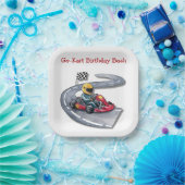 Go-Kart Birthday Bash Pappteller (Party)