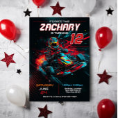 Go Kart Birthday Einladung | Einladung
