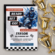 Go Kart Birthday Party