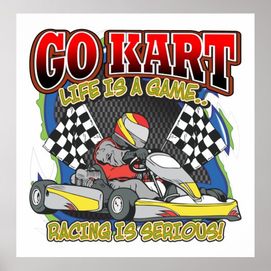 Go Kart Life Poster (Vorne)
