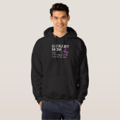 Go Kart Mom Definition The Coolest Title A Mom Can Hoodie (Vorne ganz)