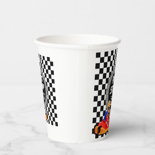 Go Kart Party Paper Cup Pappbecher (Rechts)