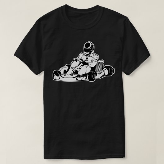 Go Kart Race kart Kart Kart Sport 6 T-Shirt (Design vorne)