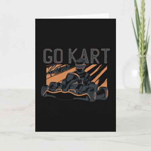 Go Kart Racer Karte (Vorderseite)